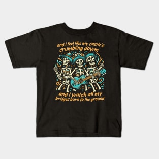 Castle Crumbling // King Gizzard And The Lizard Wizard Kids T-Shirt